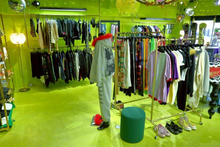 セレクトされたアイテムが撮影のアクセントに