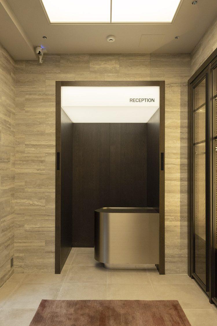 レセプションデスク