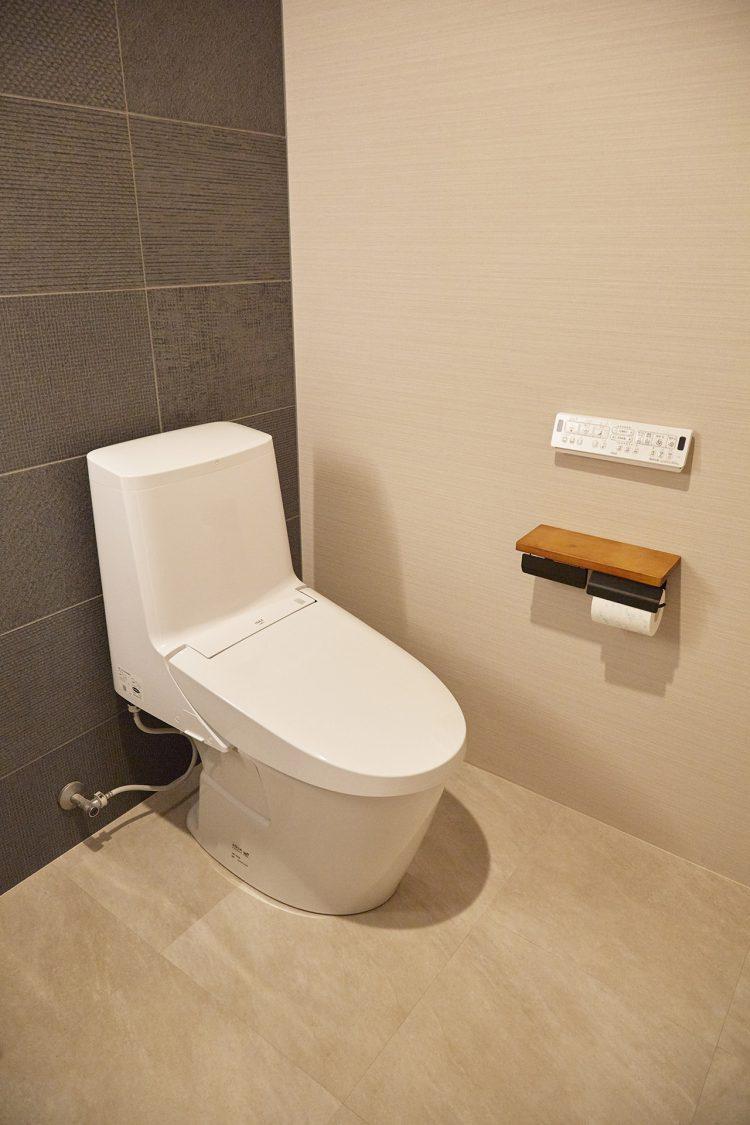 広さの違うトイレ3か所あり