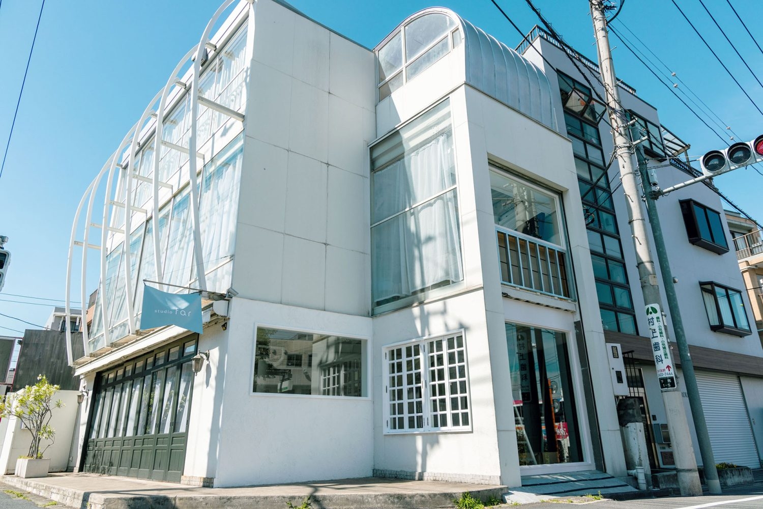 建物外観 / 3F建てのスタジオ