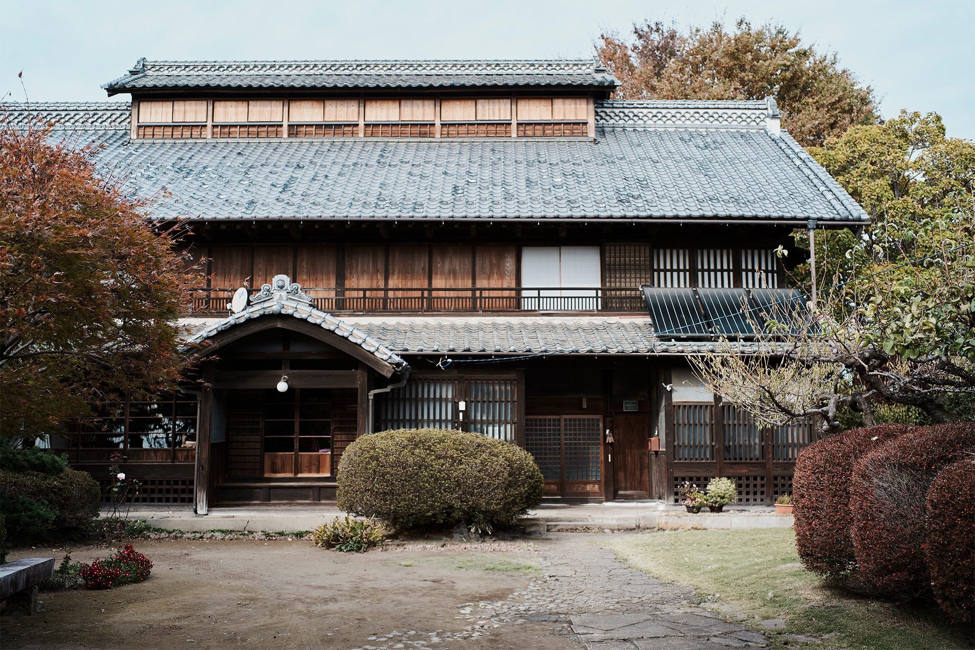 有形文化財の重厚な古民家 / 庭や外観も撮影可
