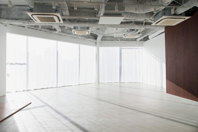 自然光豊富な空間