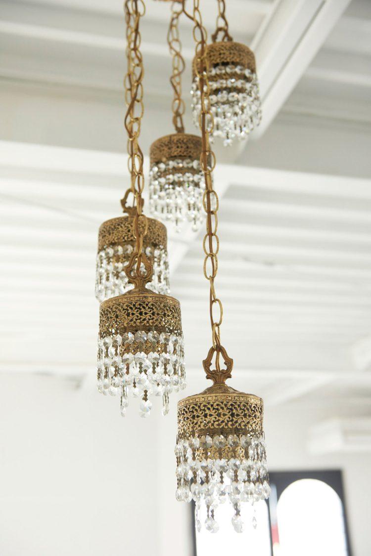 ャンデリアは移動可能