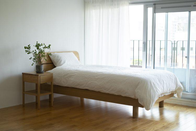シングルサイズのベッド