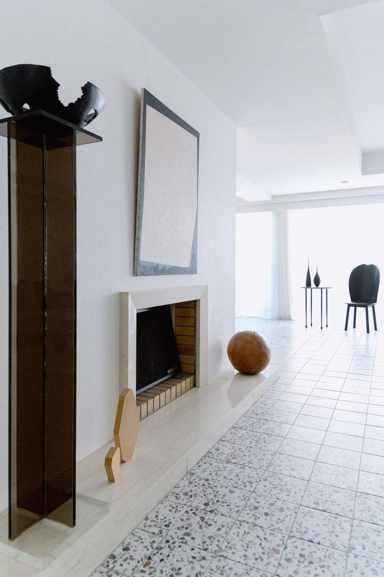 リビング / 暖炉