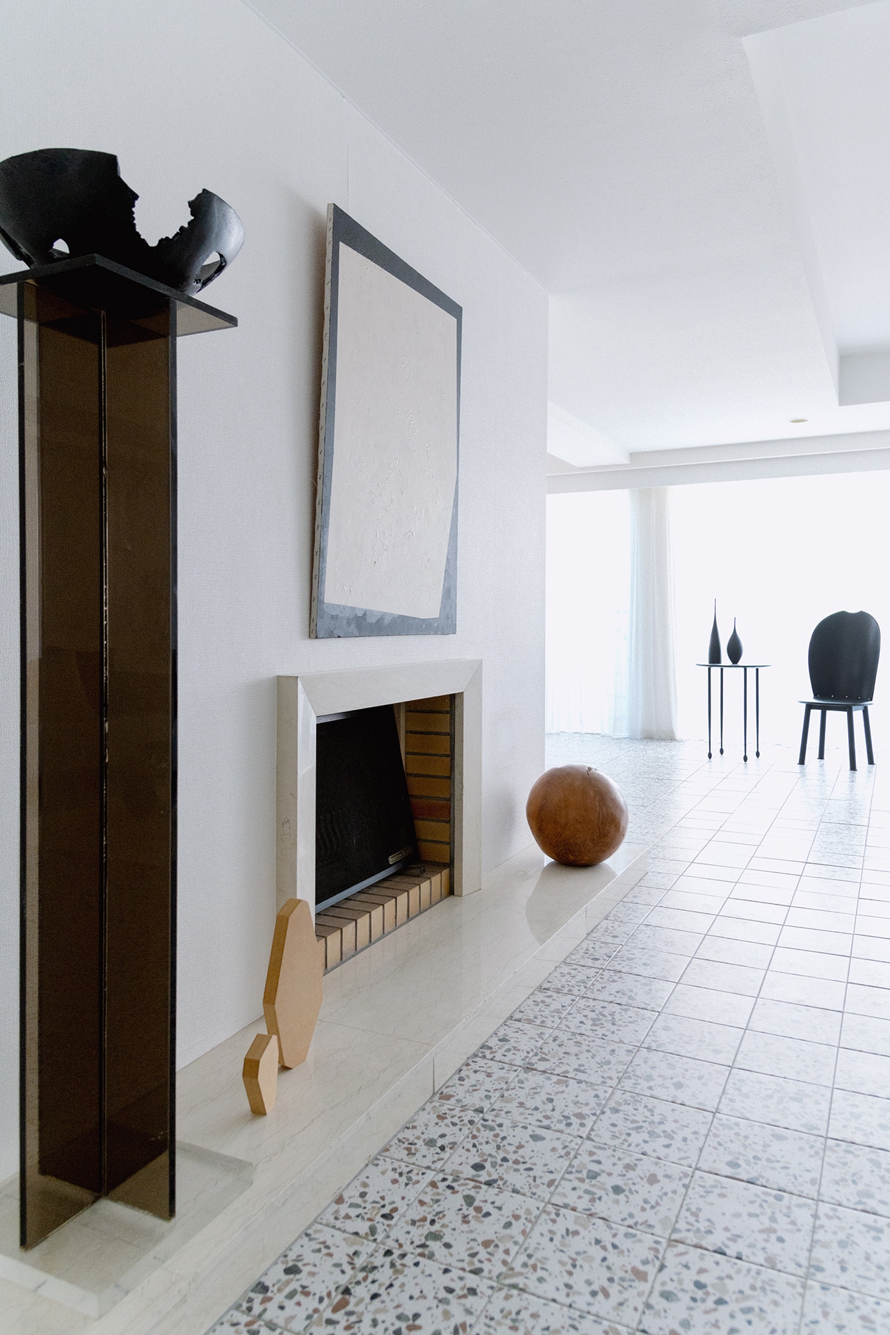 リビング / 暖炉