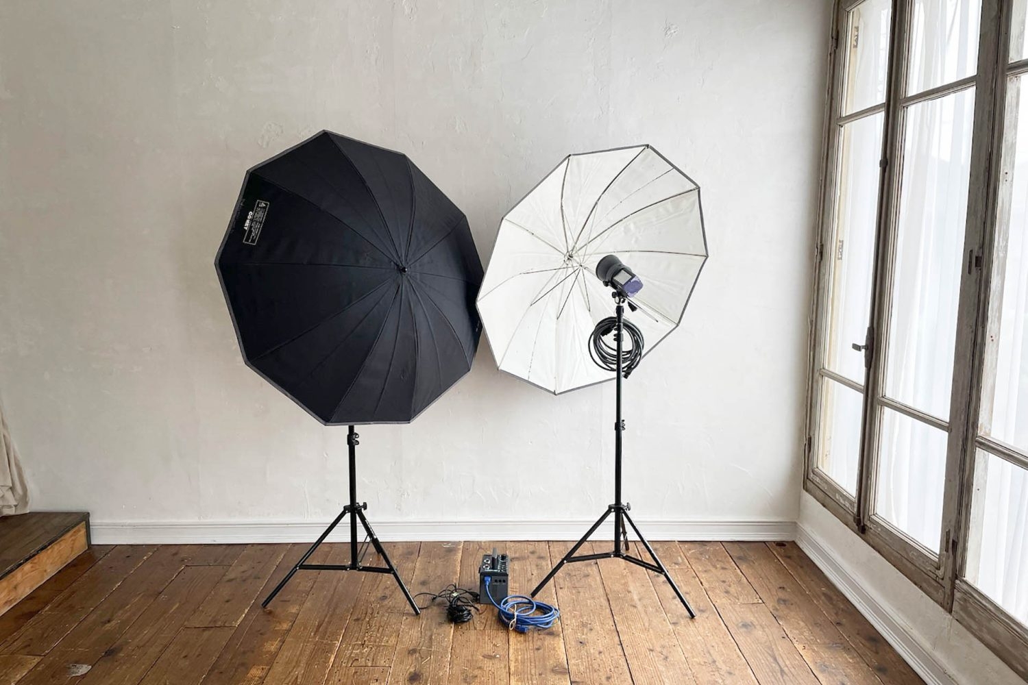 無料ストロボ 1台2灯