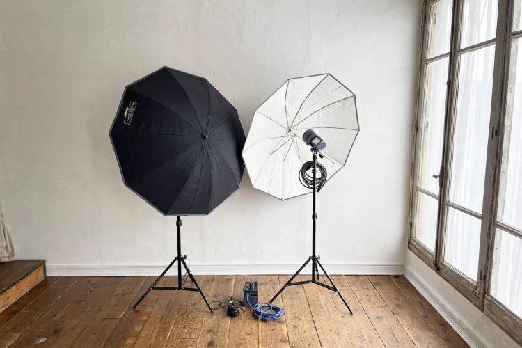 無料ストロボ 1台2灯