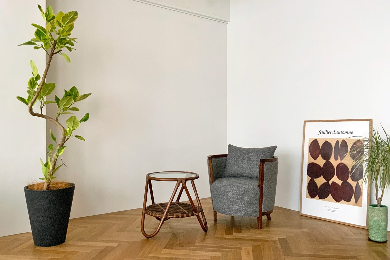 Aスペース / コーナーを活かしたカットもオススメ