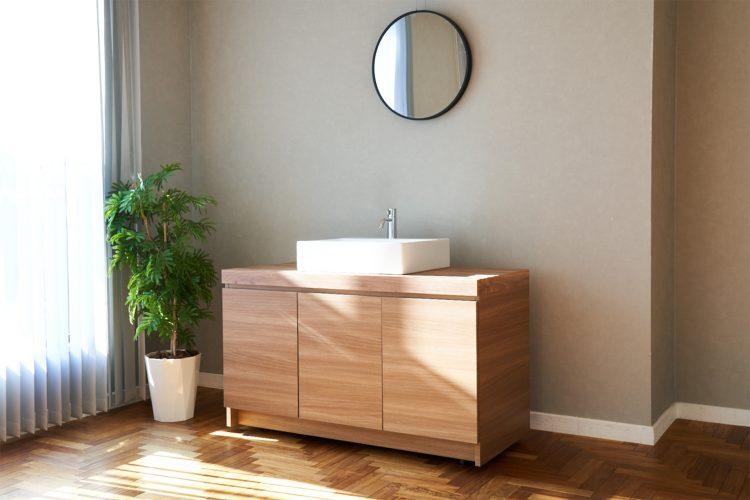 メインスタジオ北西 可動式洗面台