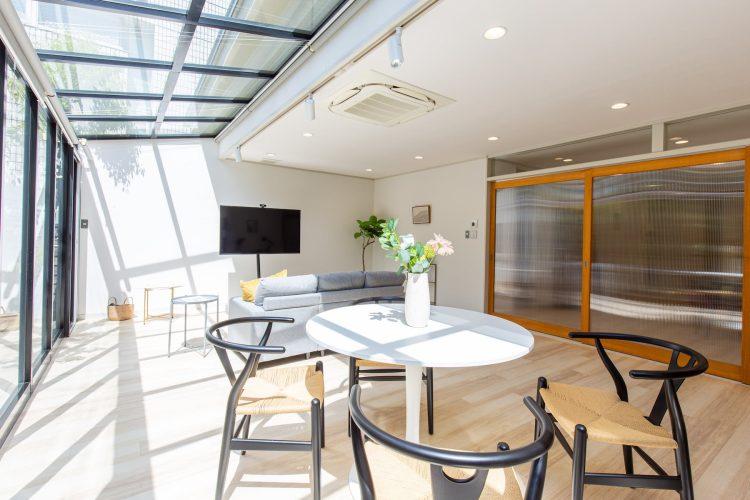 1Fリビングは自然光が豊富