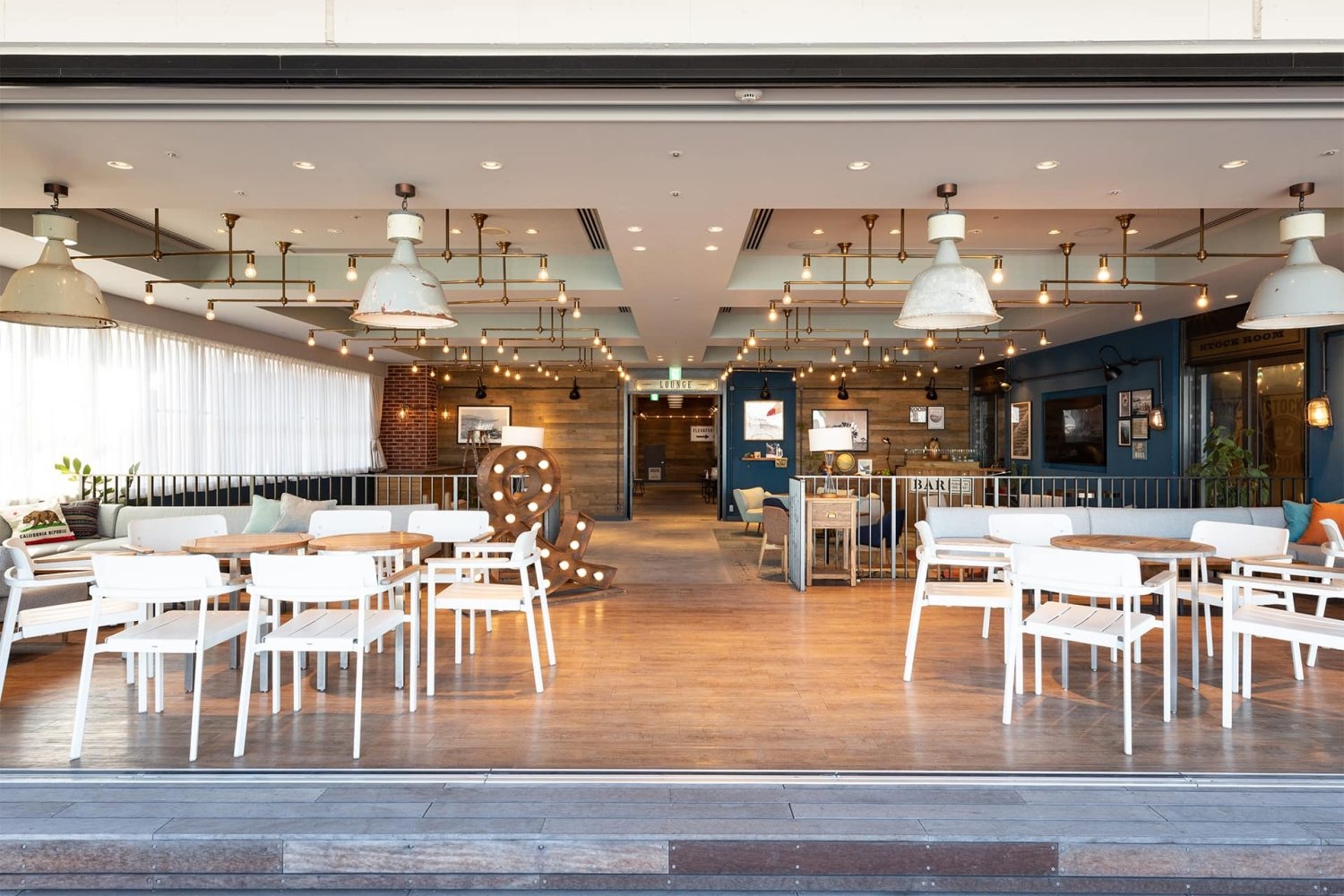 椅子の種類も豊富