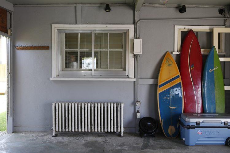 1980‘sサーフボードとアンティークラジエーター