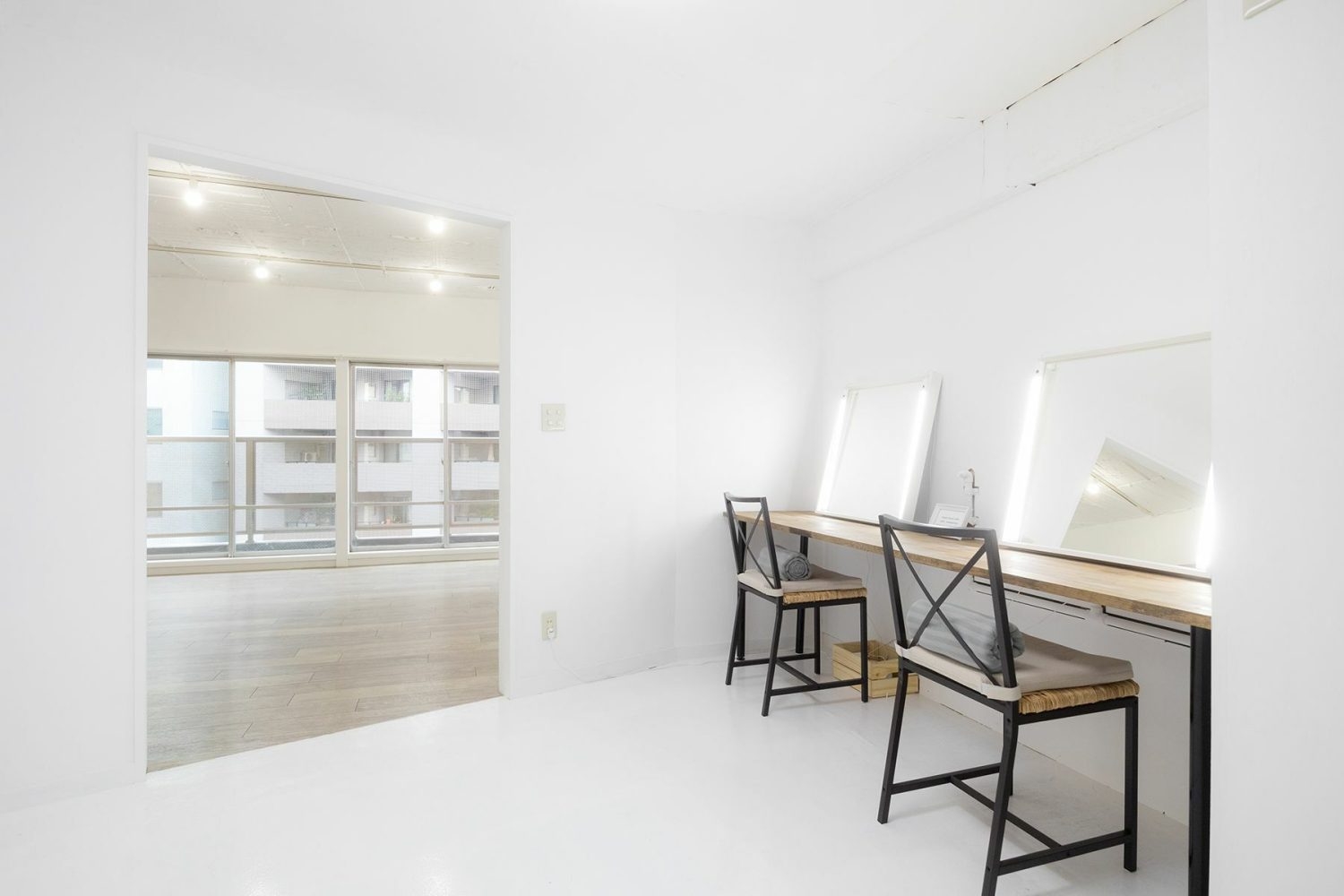 メイクスペースが別にあるので便利