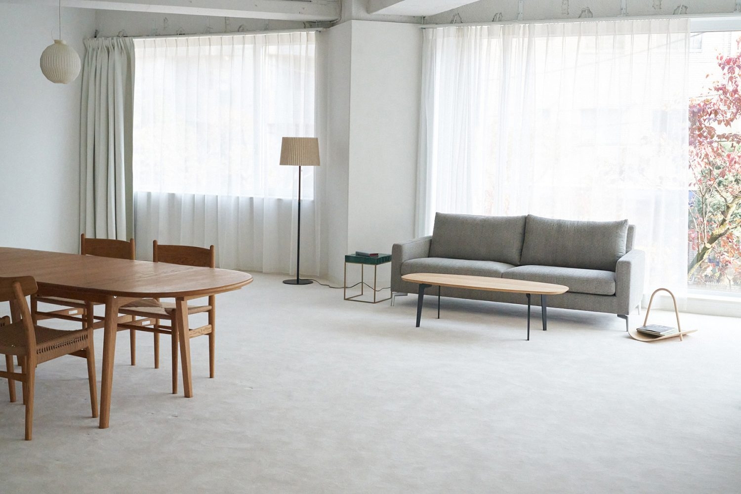 くつろぐリビング