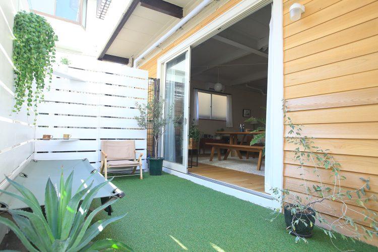 リビング外観 / 庭との繋がりを活かした撮影が可能