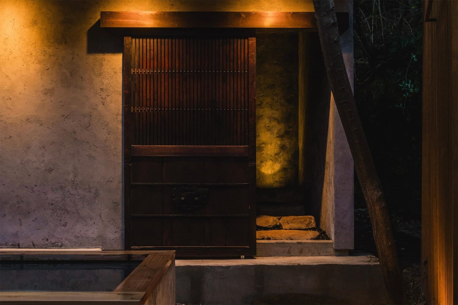 サウナ室入り口