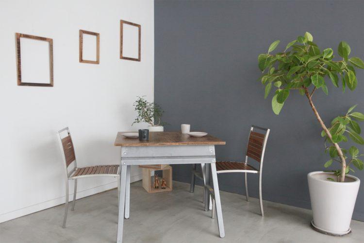 ツートーンのコーナーを活かして