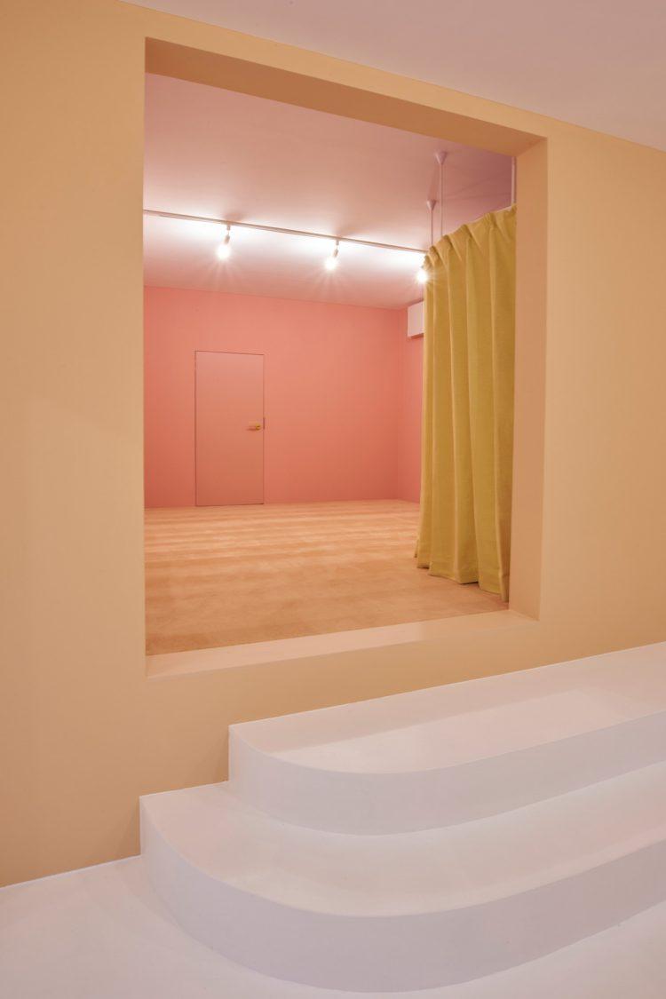 Bスペースの曲線ステップからCスペースへ