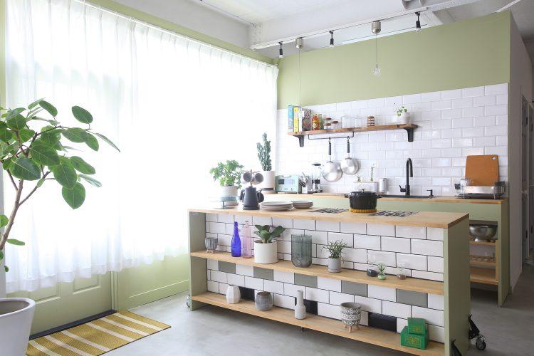 移動可能なキッチンカウンター