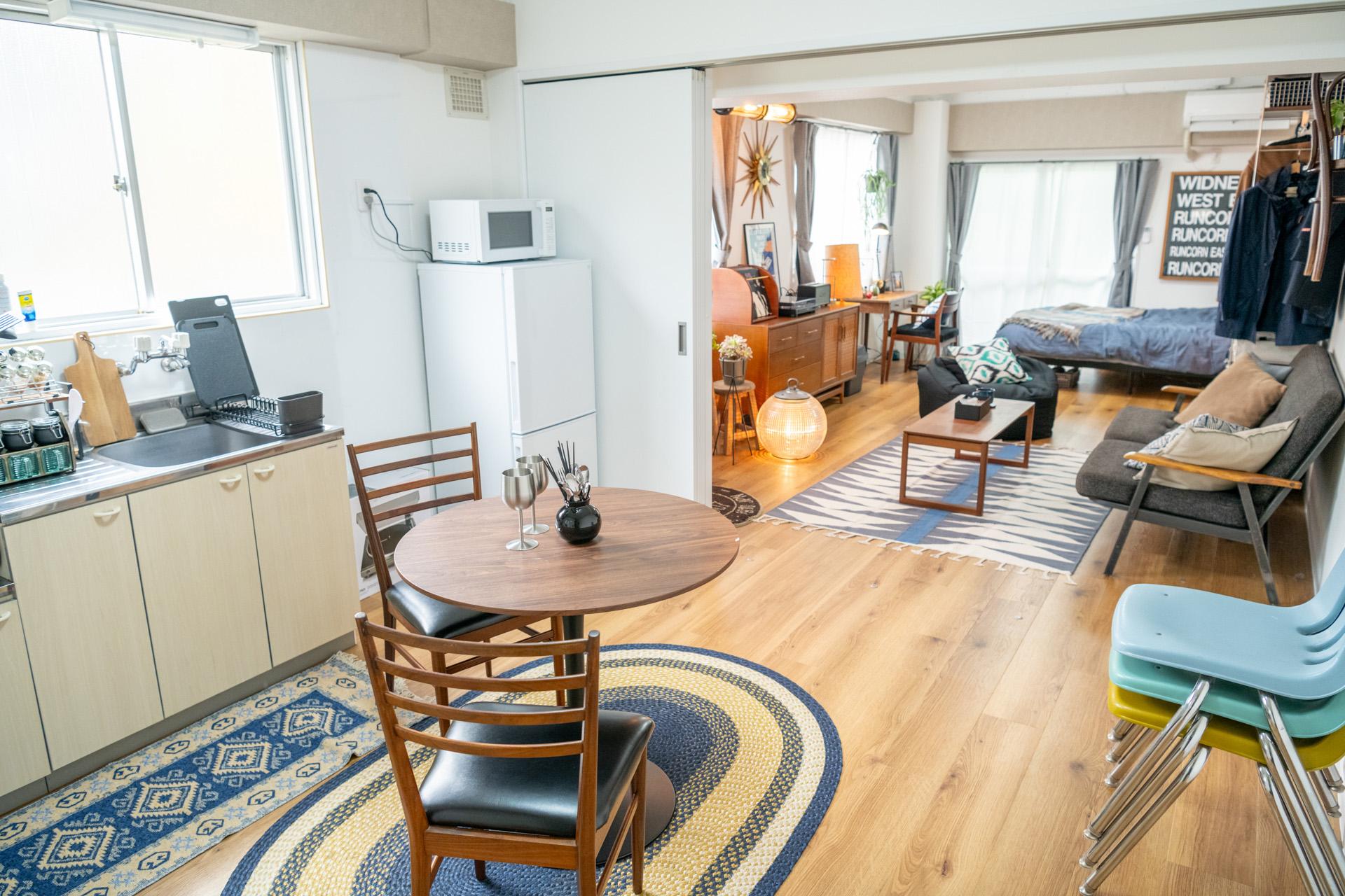 リアルな暮らしを撮影できる部屋