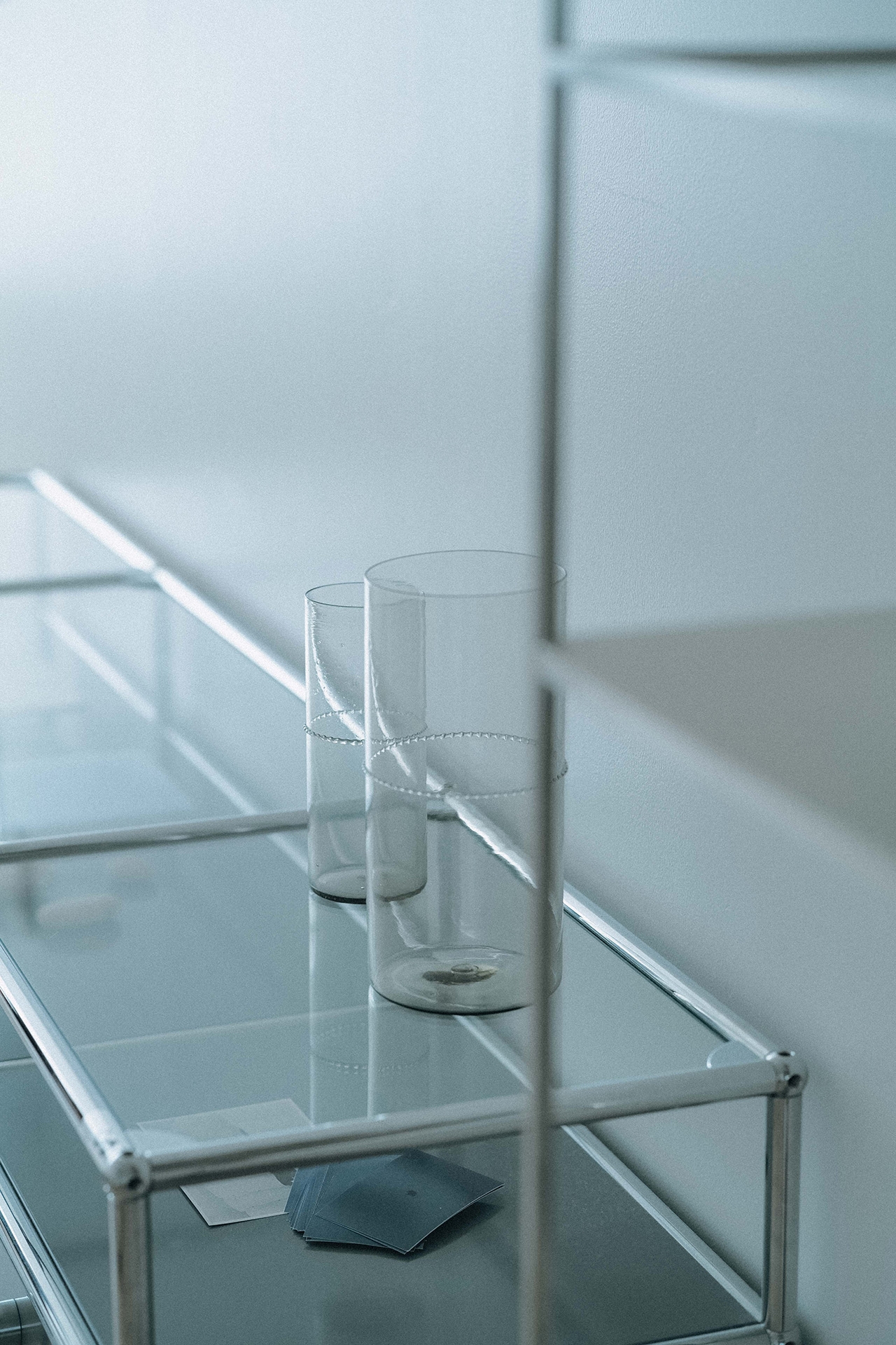 USMのキャビネット 小物も充実