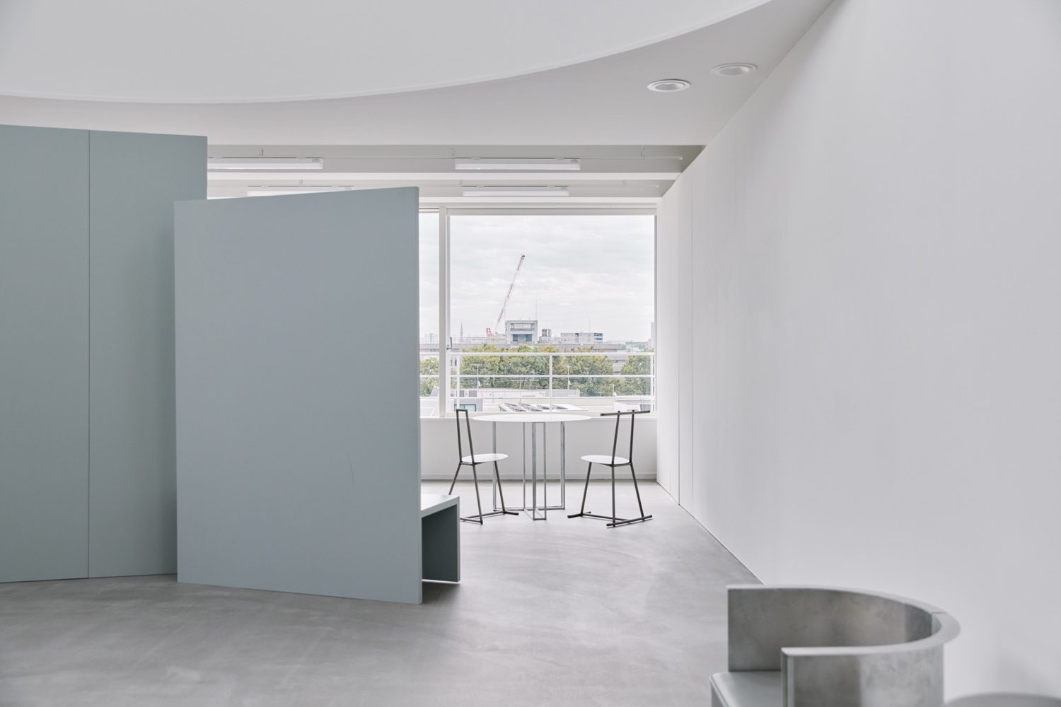 可動壁の配置次第で奥行き感を演出