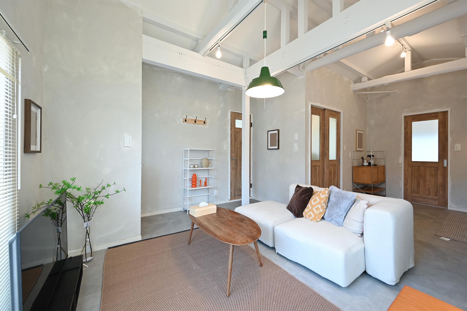 ふたり暮らし設定にぴったりのリビング空間