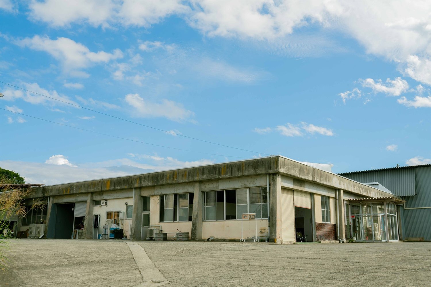 元工場をリノベーションしたアートの複合施設