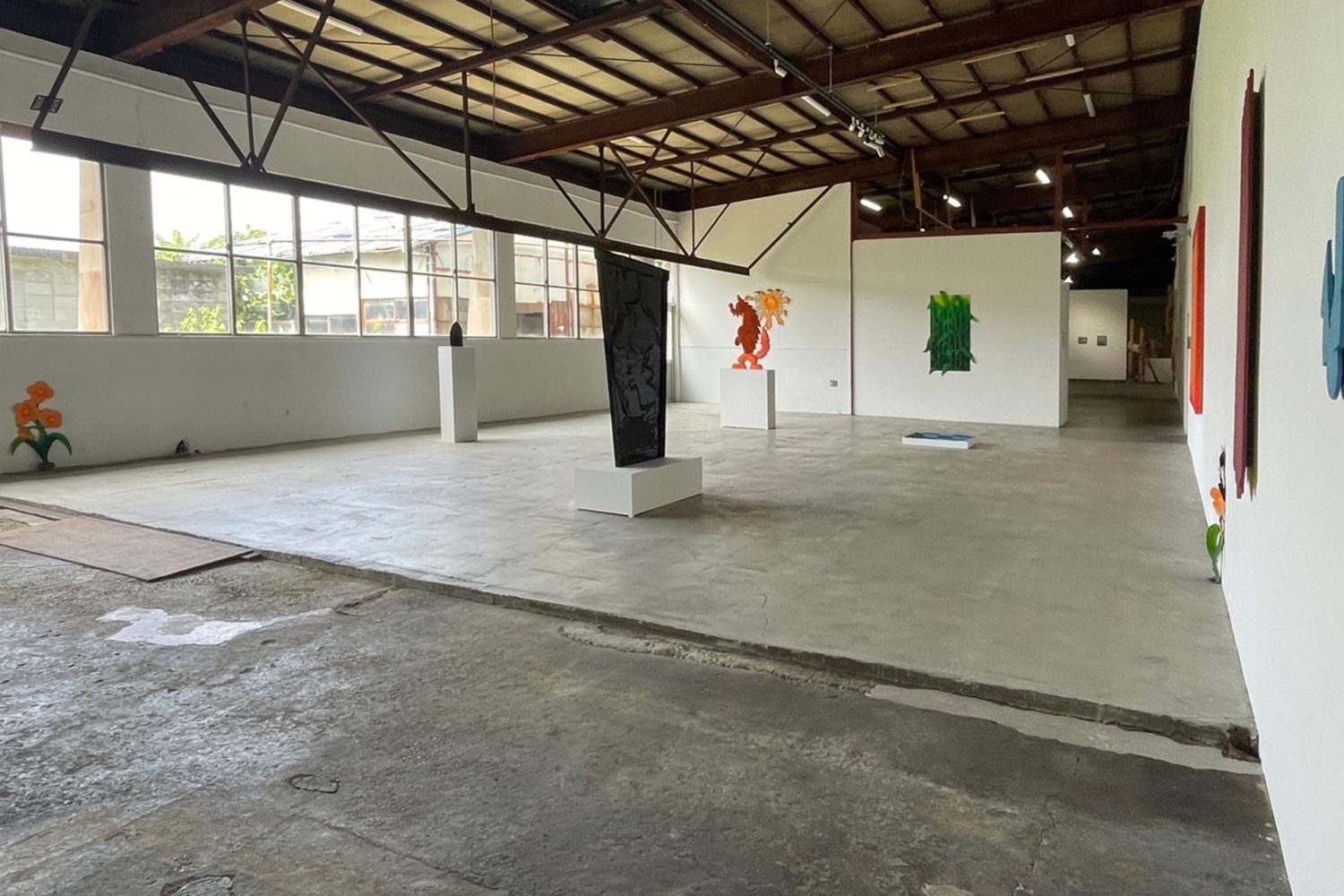 アートギャラリーでの撮影イメージ