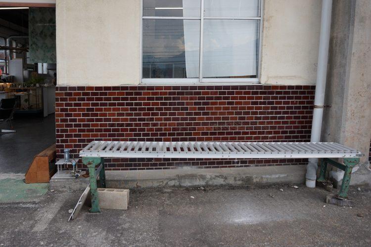 至る所に工場跡地としての痕跡が