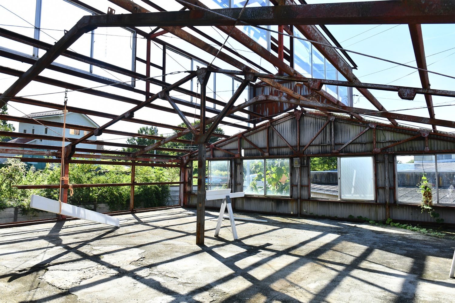 別棟屋上スペースでの撮影も可能