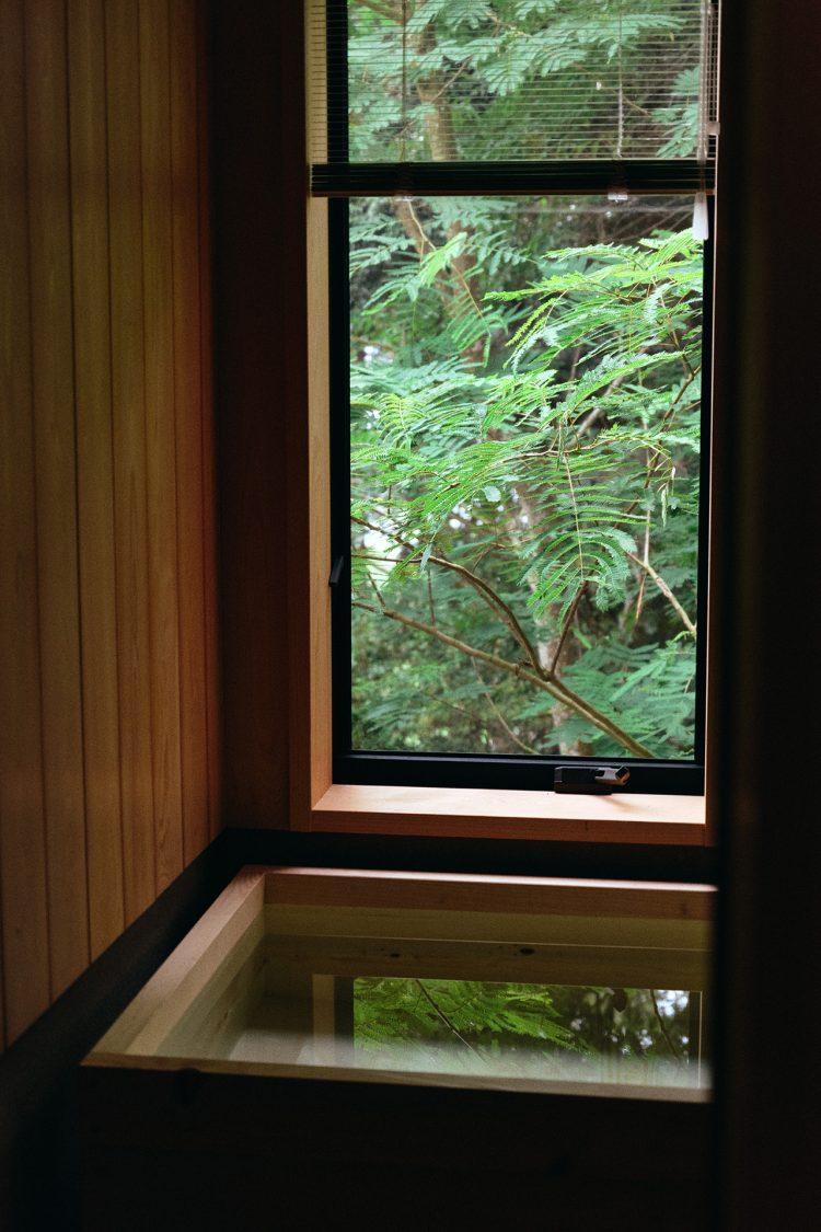 コウヤマキの特別な浴槽